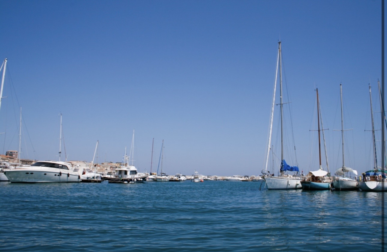 Boat marina water